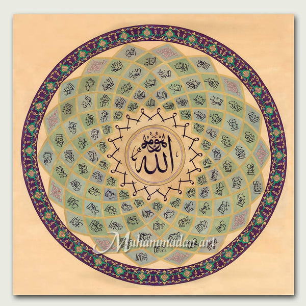 The Shining Lotus Flower of Divine Names